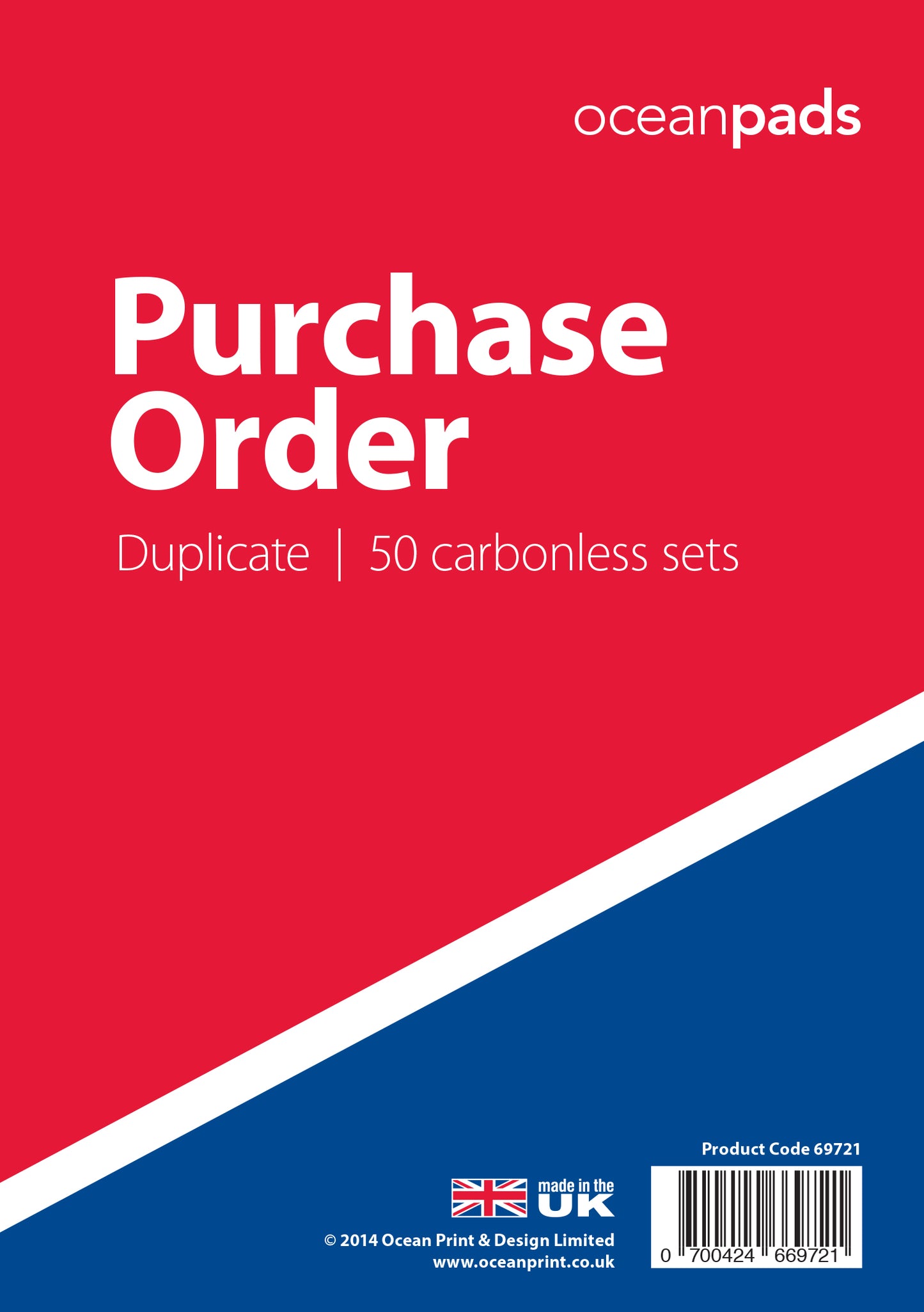 Purchase Order Book, A5, Duplicate (69721)