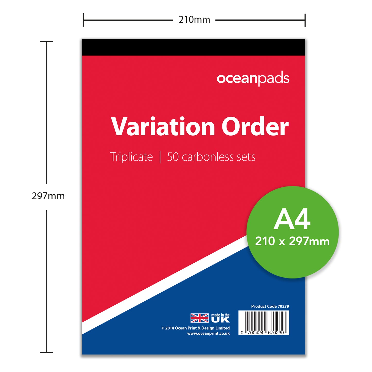 Site Variation of Order Book for Builders, Plumbers, Carpenters, Electricians, Decorators and Other Trades (70239)
