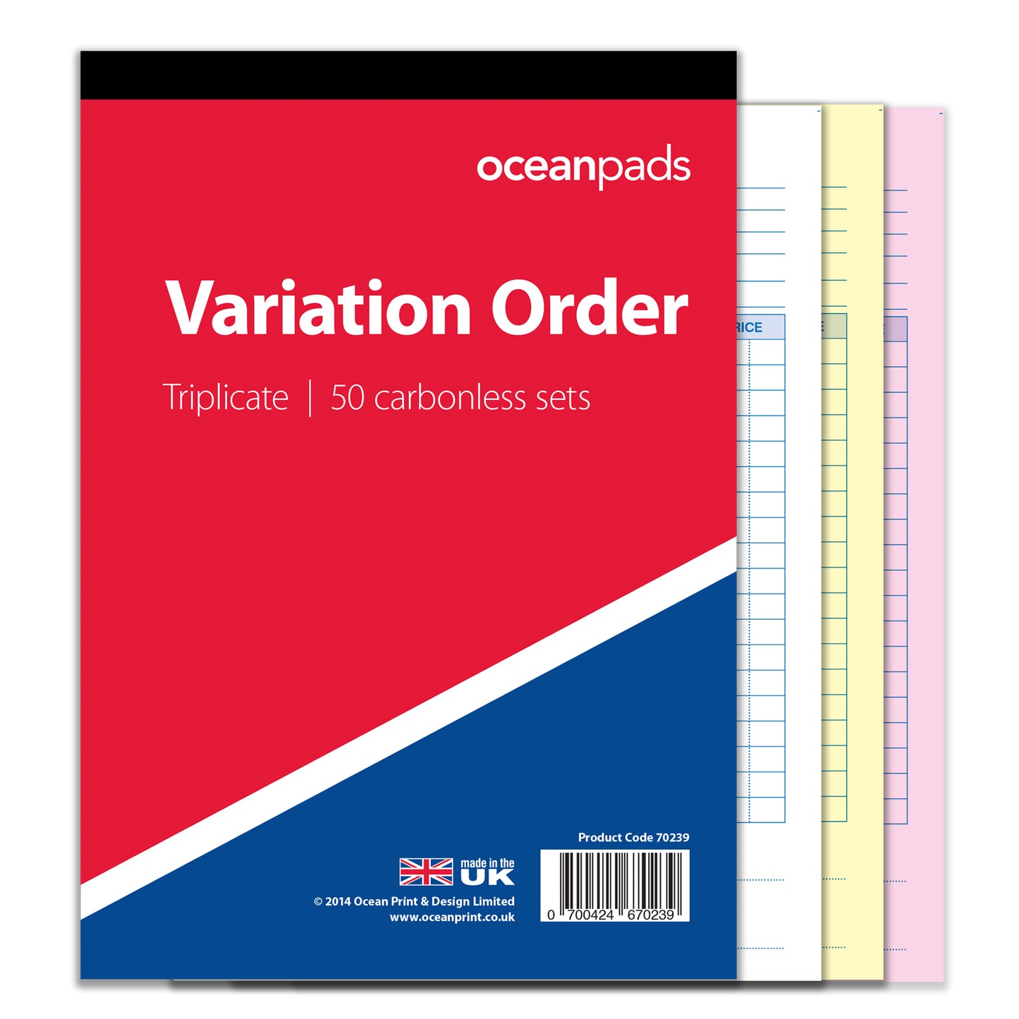 Site Variation of Order Book for Builders, Plumbers, Carpenters, Electricians, Decorators and Other Trades (70239)