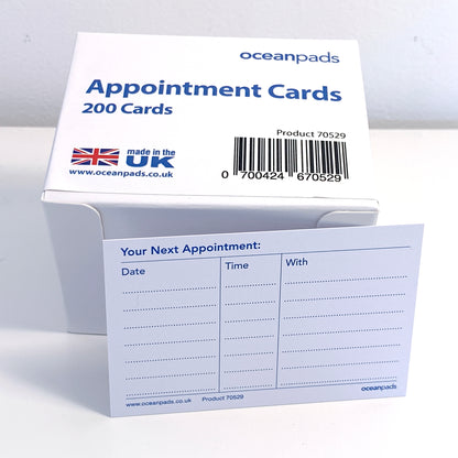 Appointment Reminder Cards (70529)