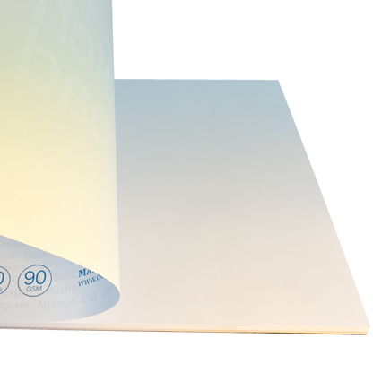A3 Sketchpad – 50 Sheets of Smooth 90gsm Paper (420 x 297mm). Perfect for Sketches, Colouring, Notes, and Projects. Ideal for Kids, Students, Professionals, and hobbyists.