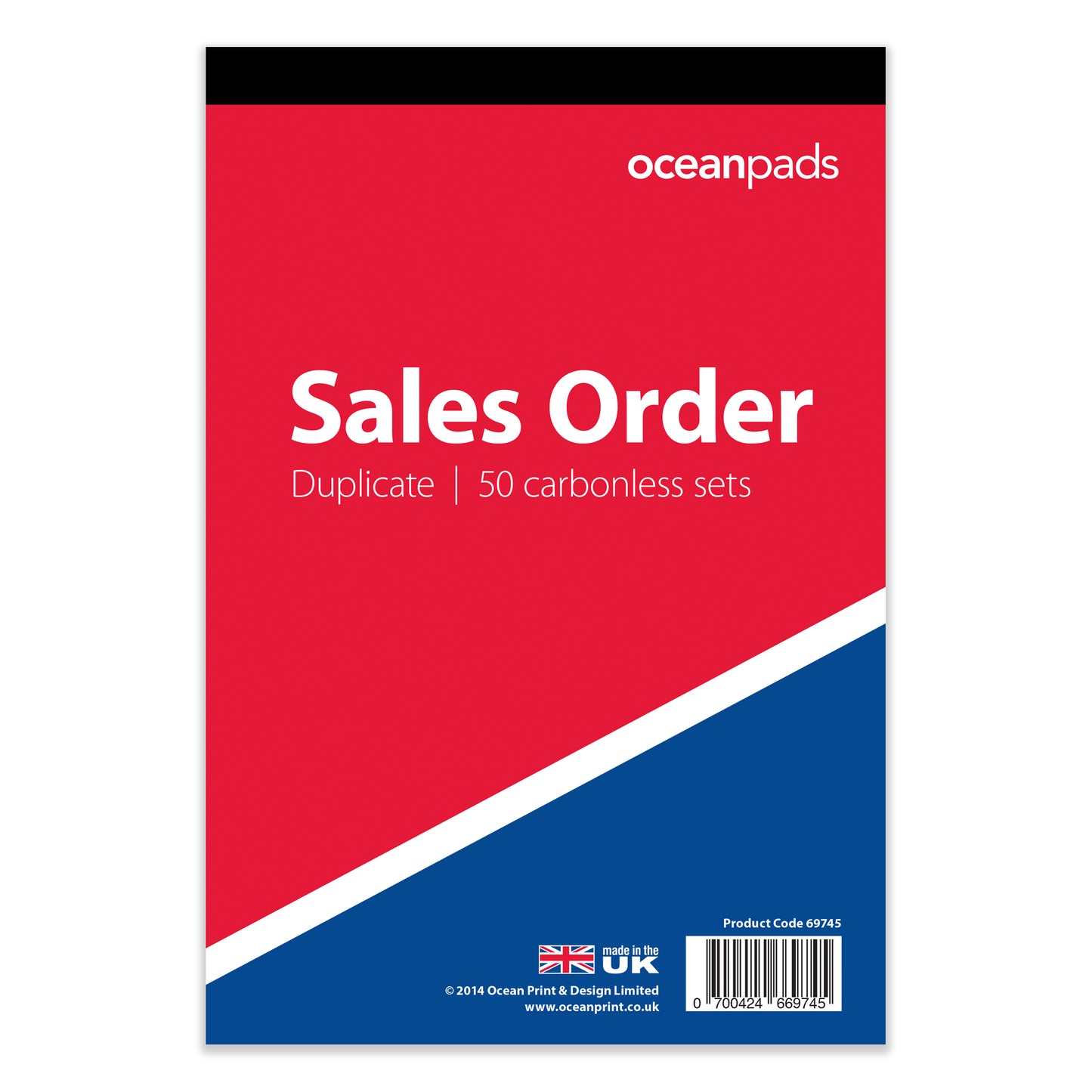 Sales Order Book, A5, 2-Part Duplicate, 50 Sets (69745)